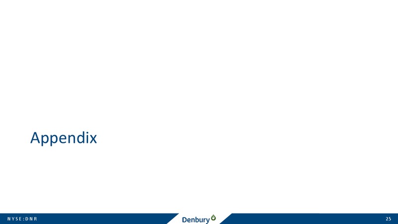 September 2019 Corporate Presentation – Denbury Resources Inc. – slide 24