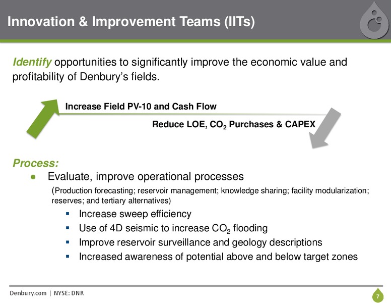 October 2015 Corporate Presentation – Denbury Resources Inc. – slide 6