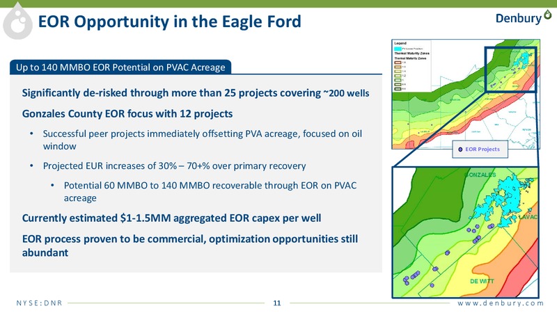 Transformational Combination of & Investor Meetings – Denbury Resources Inc. – slide 9
