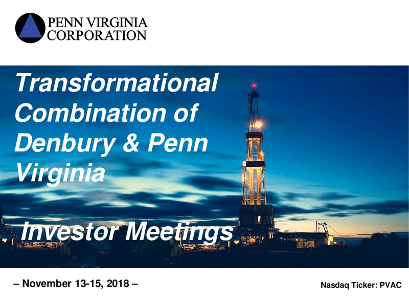 December 2018 Corporate Presentation – Denbury Resources Inc. – slide 49