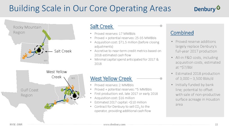 Capital One Securities 12th Annual Energy Conference – Denbury Resources Inc. – slide 21