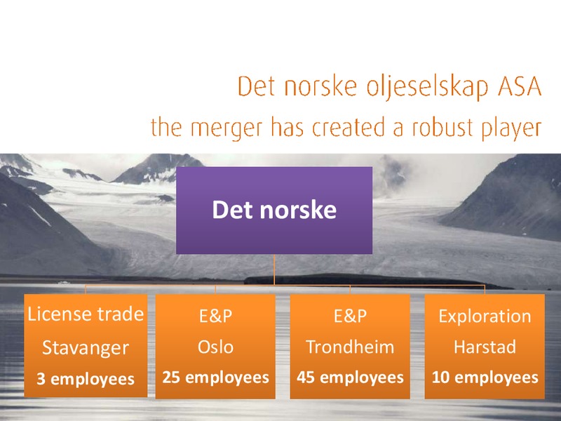 Pareto EP Independents Conference – Det Norske – slide 3