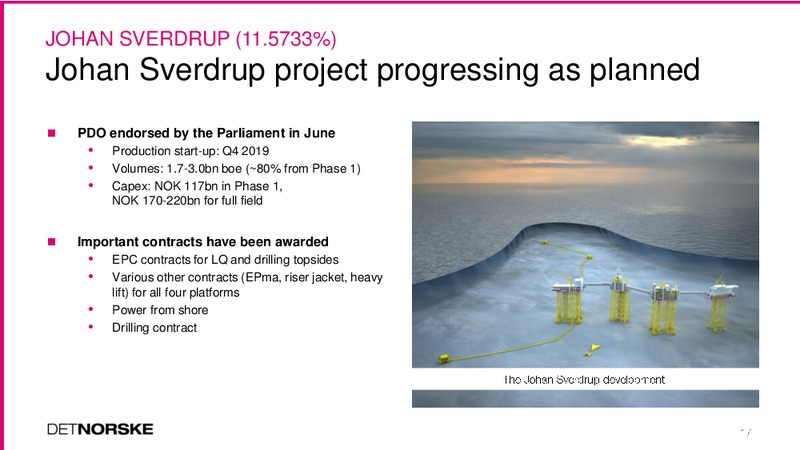 Q2 2015 Earnings Call – Det Norske – slide 17