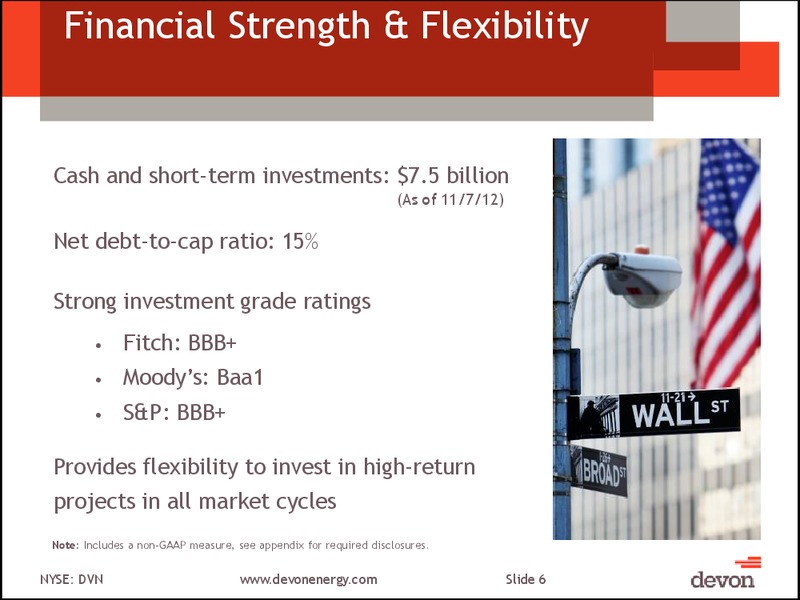 January 2013 Investor Meeting – Devon Energy Corp – slide 5