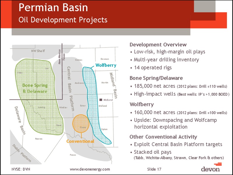 January 2013 Investor Meeting – Devon Energy Corp – slide 16
