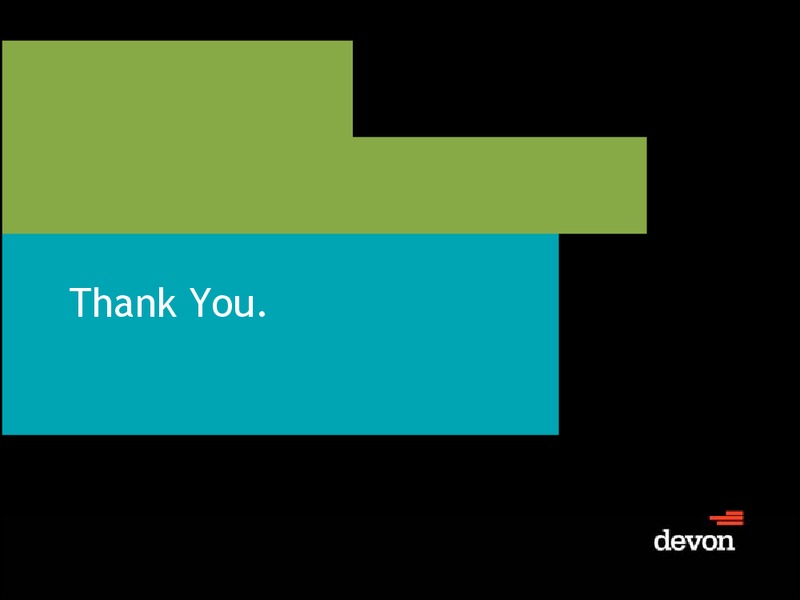January 2013 Investor Meeting – Devon Energy Corp – slide 26