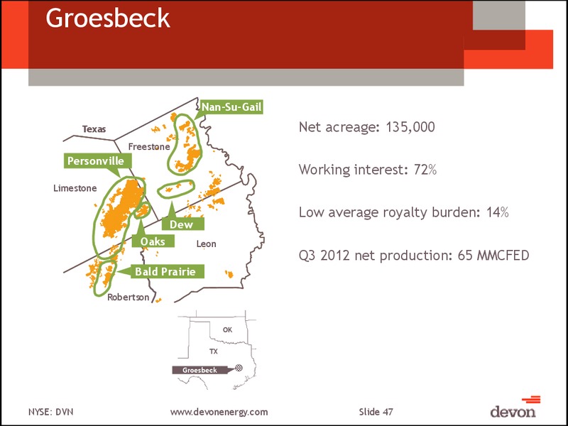 January 2013 Investor Meeting – Devon Energy Corp – slide 46