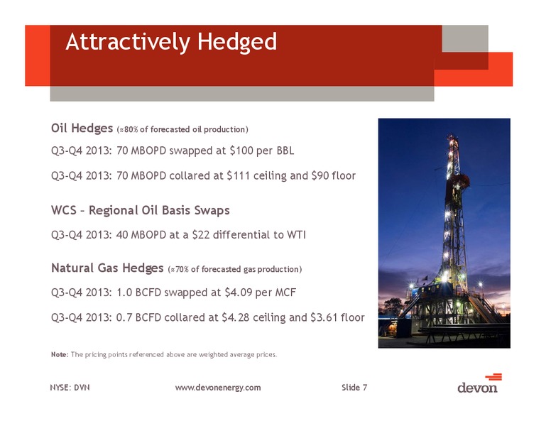 September 2013 Investor Meeting – Devon Energy Corp – slide 6