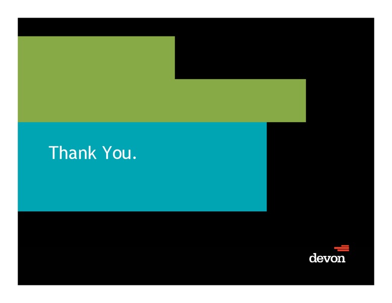 September 2013 Investor Meeting – Devon Energy Corp – slide 27