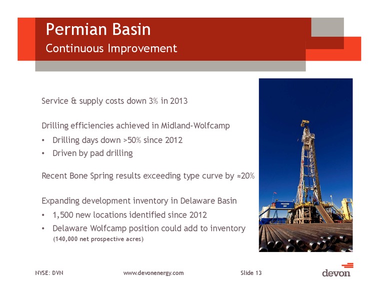 Jefferies Global Energy Conference – Devon Energy Corp – slide 12