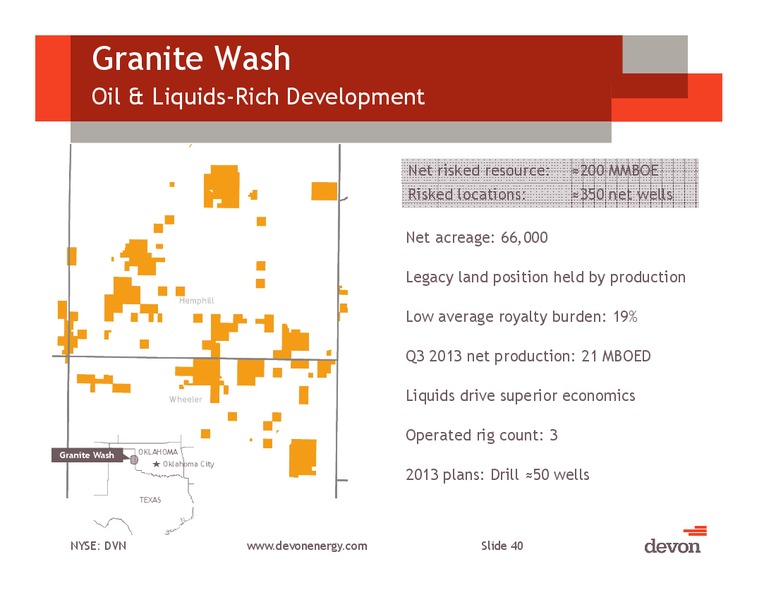 Jefferies Global Energy Conference – Devon Energy Corp – slide 39