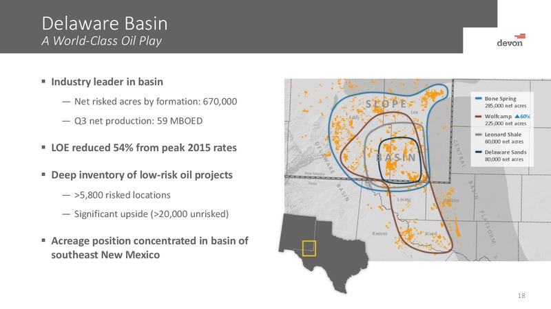 January 2017 Investor Presentation – Devon Energy Corp – slide 17