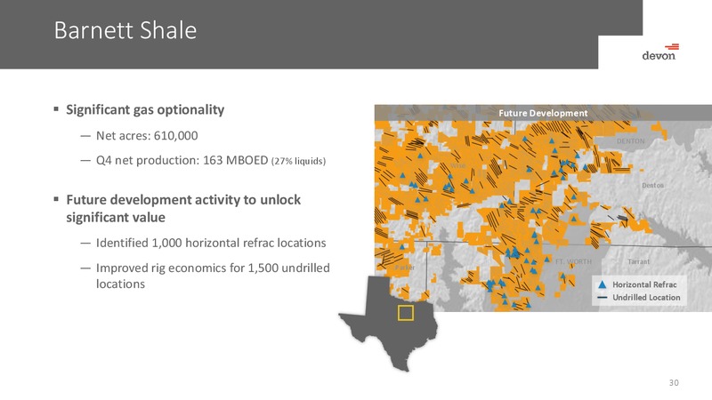Investor Presentation March 2017 – Devon Energy Corp – slide 28