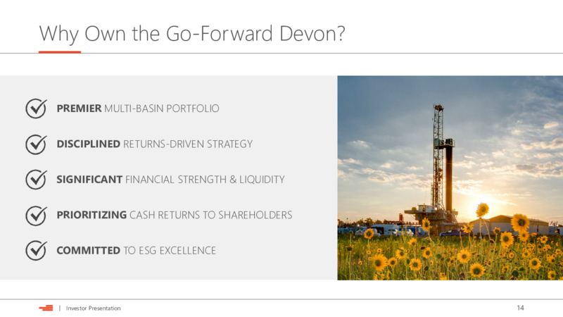 June 2021 Investor Presentation – Devon Energy Corp – slide 14