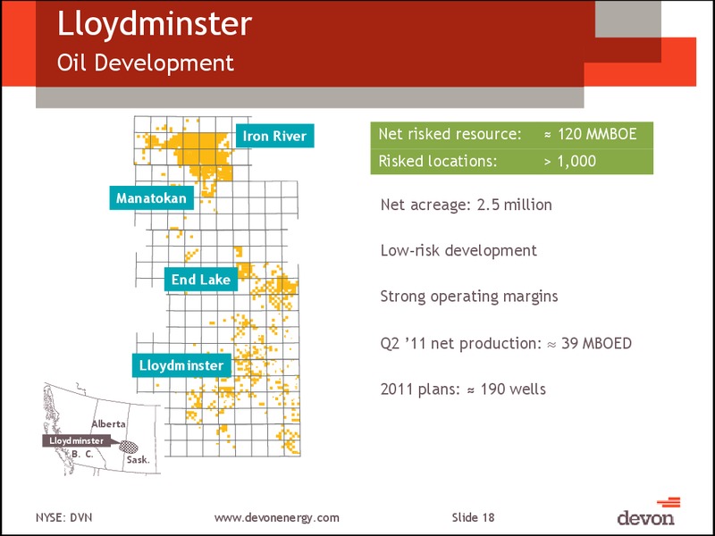 August Investor Presentation – Devon Energy Corp – slide 17