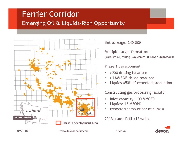 August 2013 Investor Meeting – Devon Energy Corp – slide 41