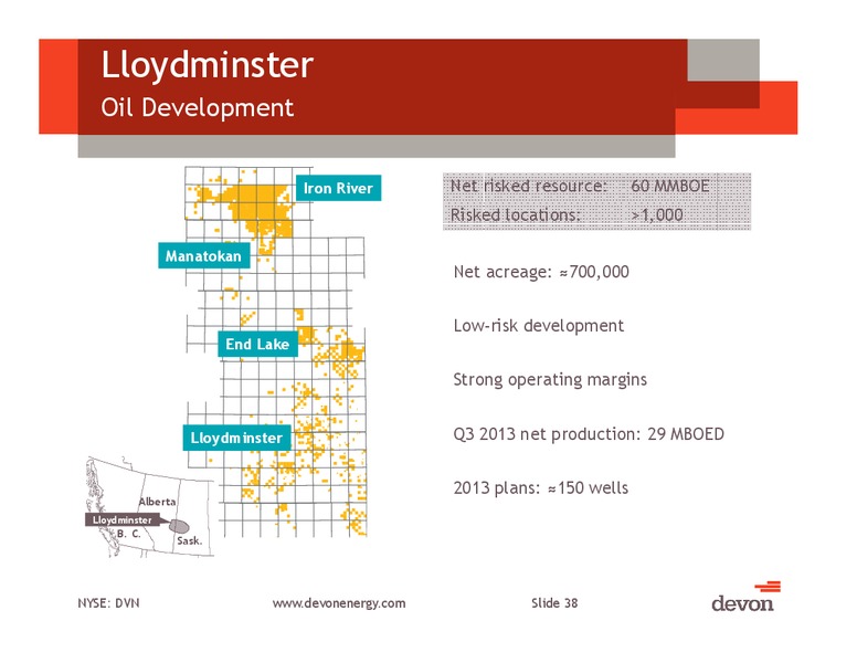 November 2013 Investor Presentation – Devon Energy Corp – slide 37