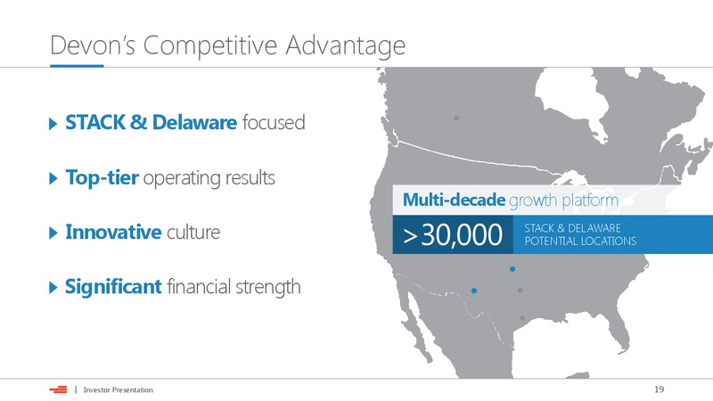 November 2017 Investor Presentation – Devon Energy Corp – slide 18