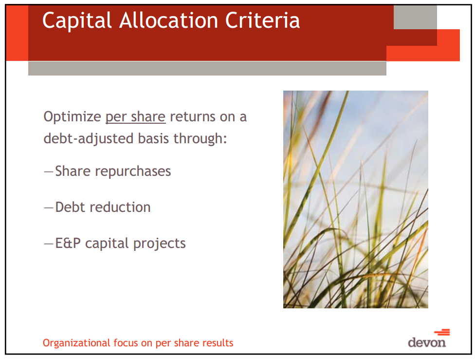 Credit Suisse Energy Summit – Devon Energy Corp – slide 29
