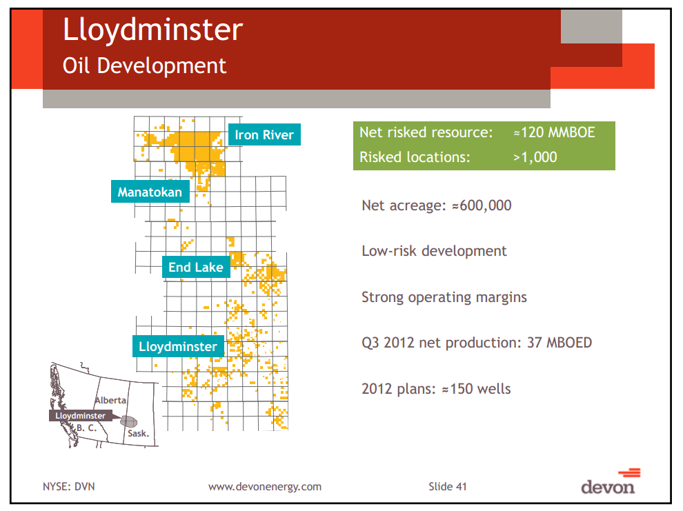 February 2013 Investor Presentation – Devon Energy Corp – slide 38