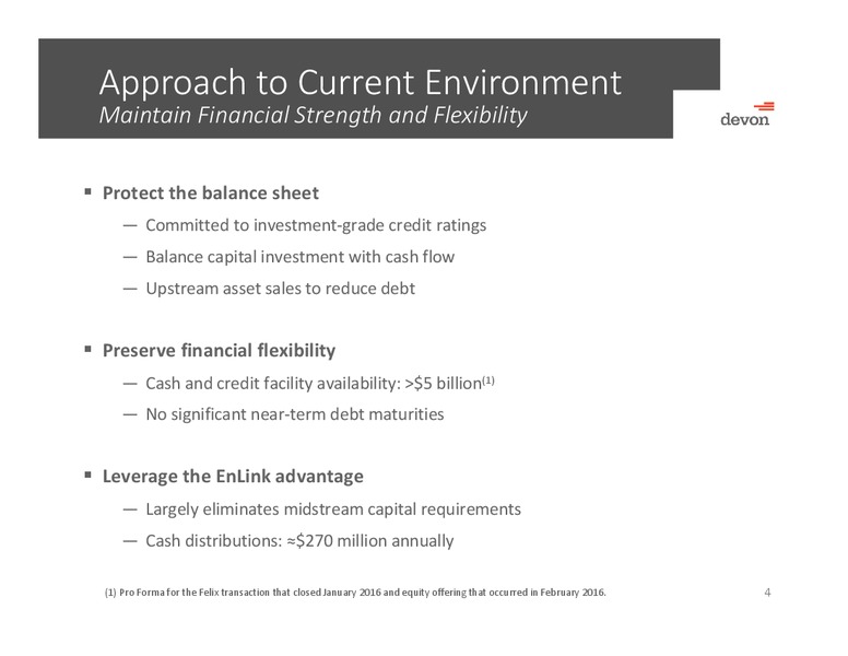 Scotia Howard Weil Energy Conference – Devon Energy Corp – slide 3