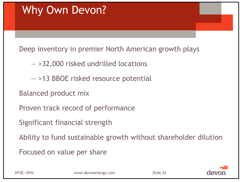 IPAA Oil and Gas Investment Symposium – Devon Energy Corp – slide 31