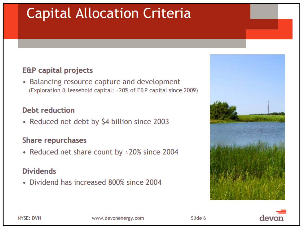 IPAA OG Investment Symposium – Devon Energy Corp – slide 5