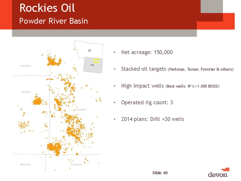 CITI GLOBAL ENERGY AND UTILITIES CONFERENCE – Devon Energy Corp – slide 39