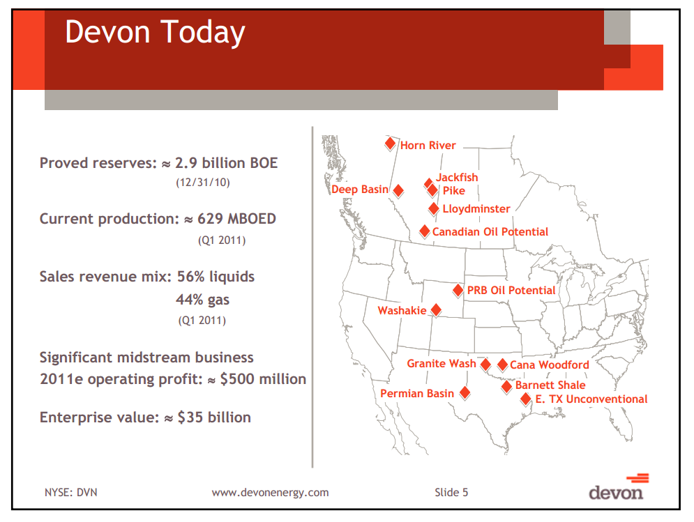 Capital and Operational Update Thermal Oil Sands School – Devon Energy Corp – slide 3