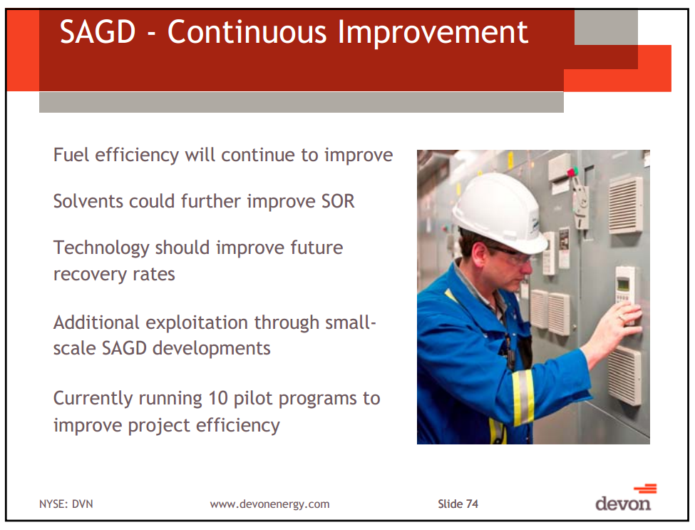 Capital and Operational Update Thermal Oil Sands School – Devon Energy Corp – slide 65