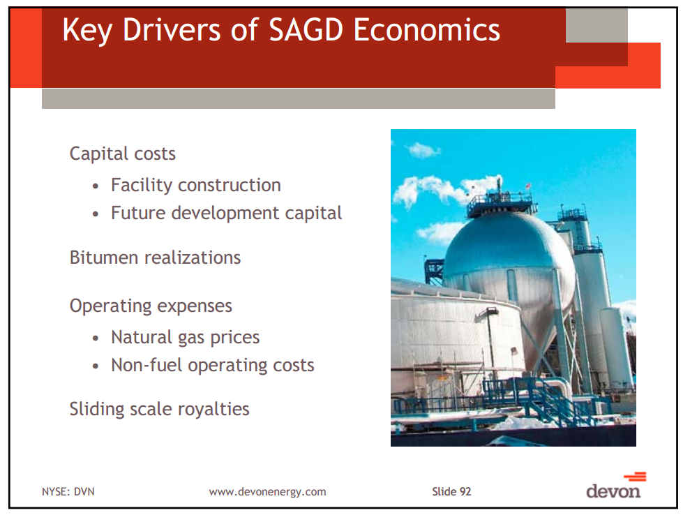 Capital and Operational Update Thermal Oil Sands School – Devon Energy Corp – slide 80