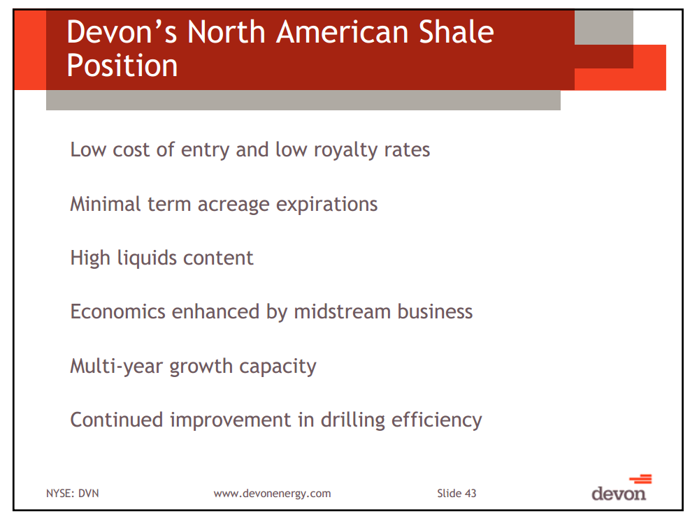 Barclay's CEO Conference – Devon Energy Corp – slide 40