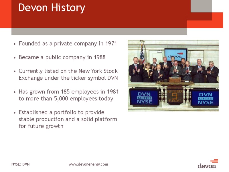 Devon Energy Overview – Devon Energy Corp – slide 2