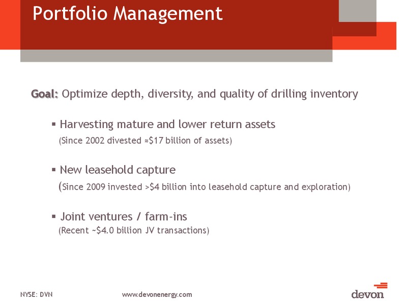 Devon Energy Overview – Devon Energy Corp – slide 11