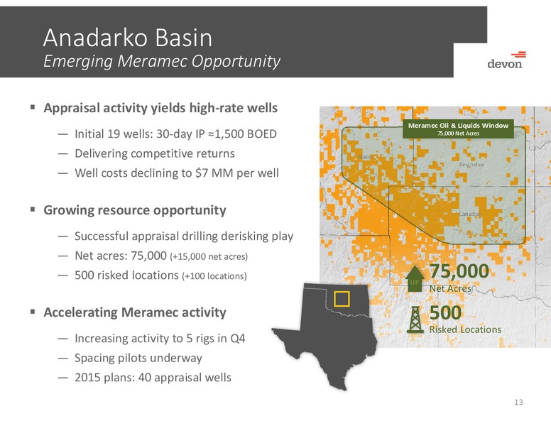 Bank of American Merrill Lynch Global Energy Conference – Devon Energy Corp – slide 12