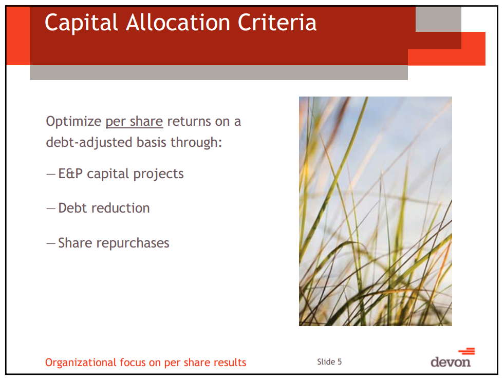 BAML 2011 Global Energy Conference – Devon Energy Corp – slide 4