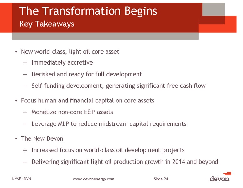 GeoSouthern Energy Corporation Manda Presentation – Devon Energy Corp – slide 21