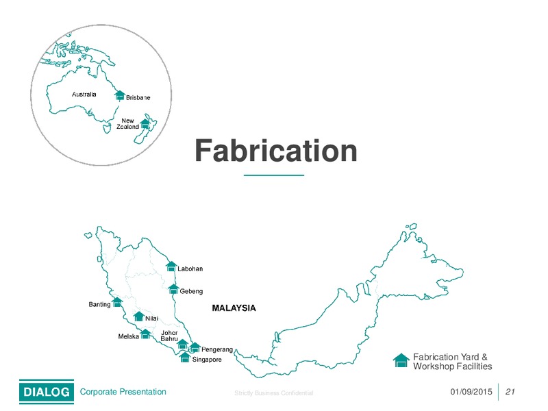 September 2015 Investor Presentation – Dialog Group Berhad – slide 21