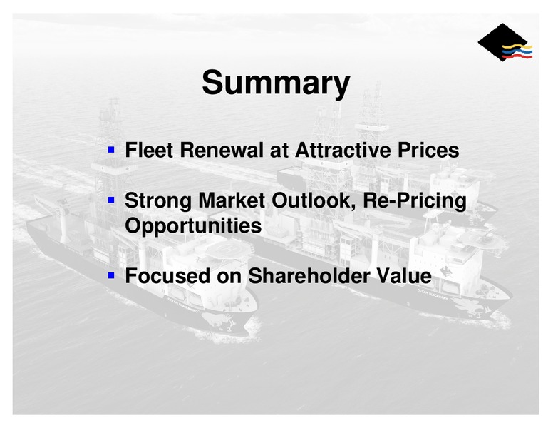 UBS GLOBAL OIL AND GAS CONFERENCE – Diamond Offshore Drilling, Inc. – slide 24