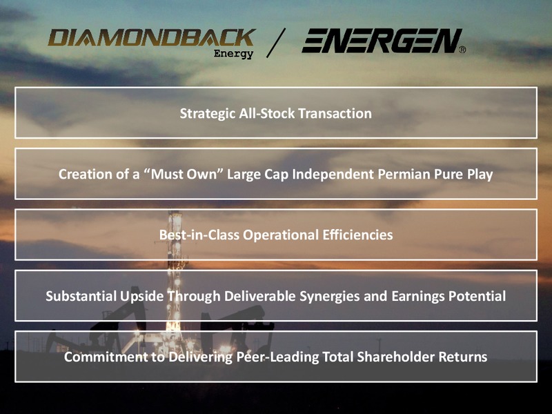 August 14 2018 – Diamondback Energy, Inc. – slide 17