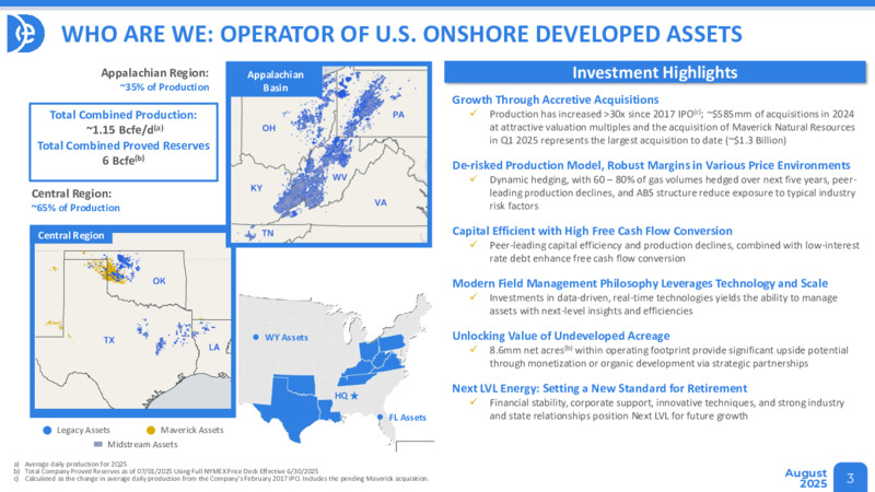August 2025 Investor Presentation – Diverse Energy Investments Llc – slide 3