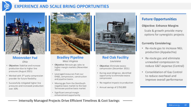 Capital Markets Day 2021 – Diversified Energy Company plc – slide 81