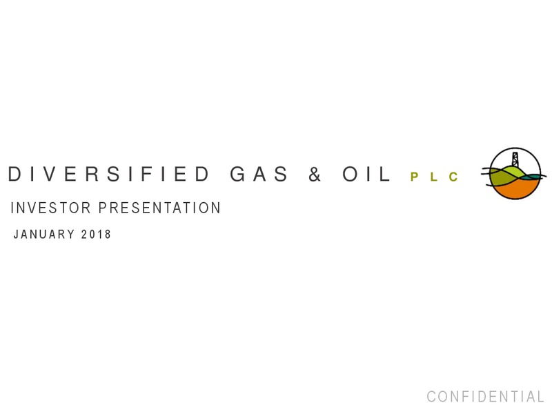 January 2018 Investor Presentation – Diversified Gas & Oil – slide 1