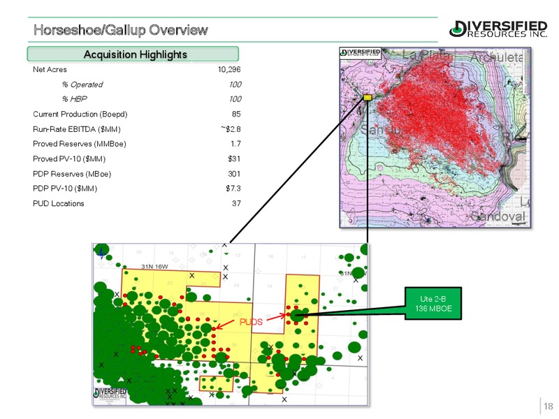 ENERCOM 2014 PRESENTATION – Diversified Resources Inc – slide 18