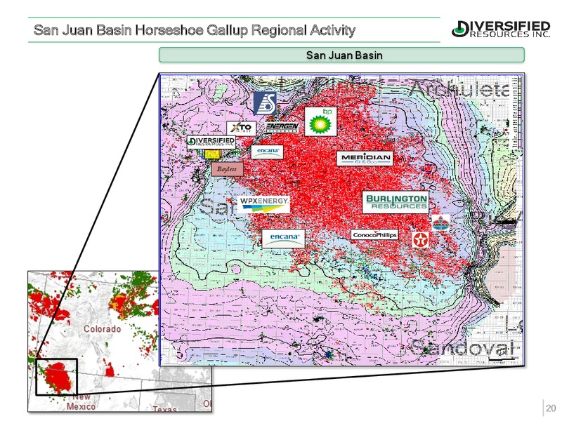 ENERCOM 2014 PRESENTATION – Diversified Resources Inc – slide 20