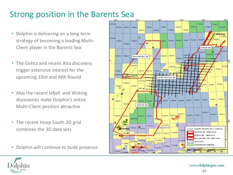 Q3 2014 EARNINGS CALL – Dolphin Geophysical Asa – slide 26