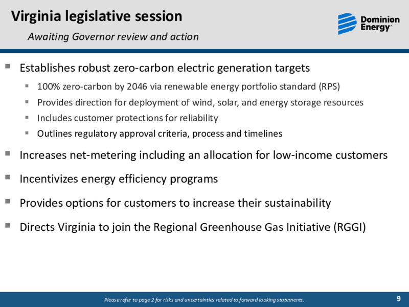 March 2020 Investor Materials – Dominion Energy – slide 8
