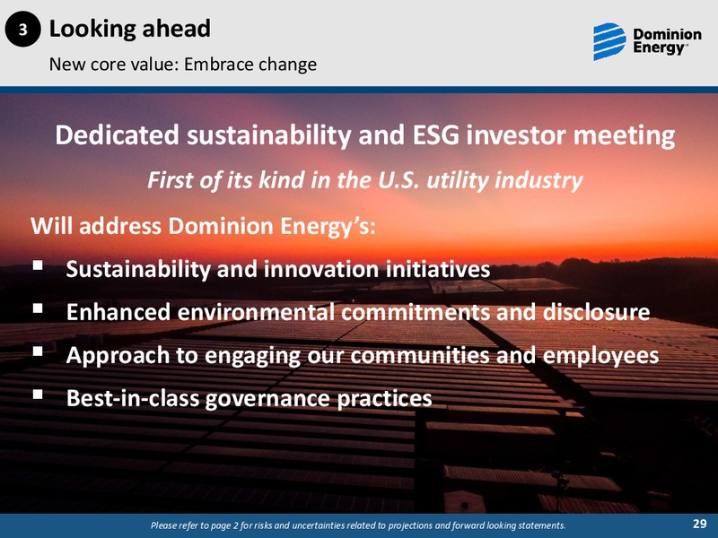 2019 Investor Day Meetings Sustainability and ESG Update Session – Dominion Energy – slide 28