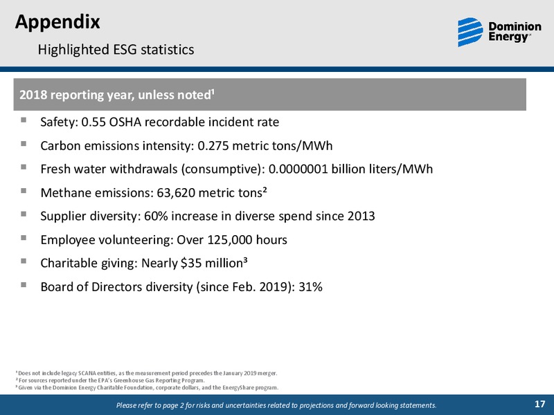 2Q 2019 Earnings Presentation – Dominion Energy – slide 16