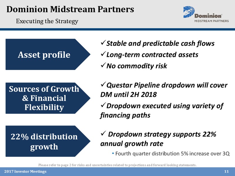 March 2017 Investor Presentation – Dominion Midstream Partners Lp – slide 11